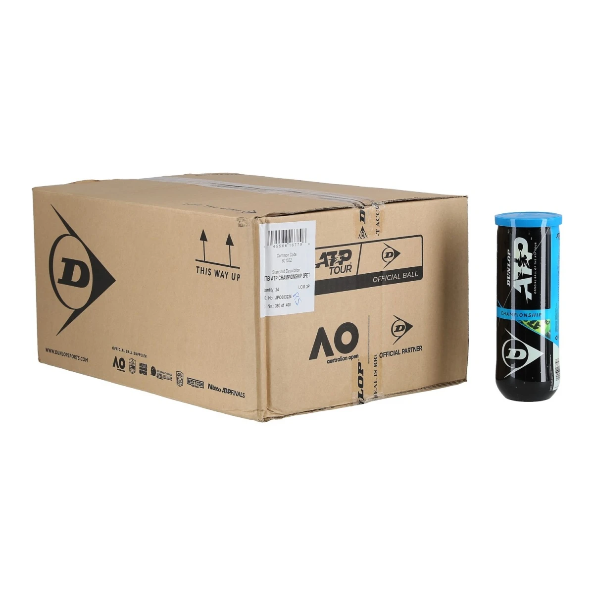 Dunlop Tennisbälle ATP Championship Dose 24x3er Im Karton 1 Dunlop Tennisbälle ATP Championship Dose 24x3er Im Karton