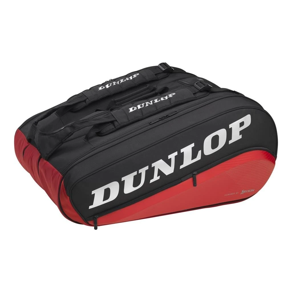 Dunlop Tennis-Racketbag Srixon CX Performance (Schlägertache, 3 Hauptfächer) Schwarz/rot 12er 1 Dunlop Tennis-Racketbag Srixon CX Performance (Schlägertache, 3 Hauptfächer) Schwarz/rot 12er