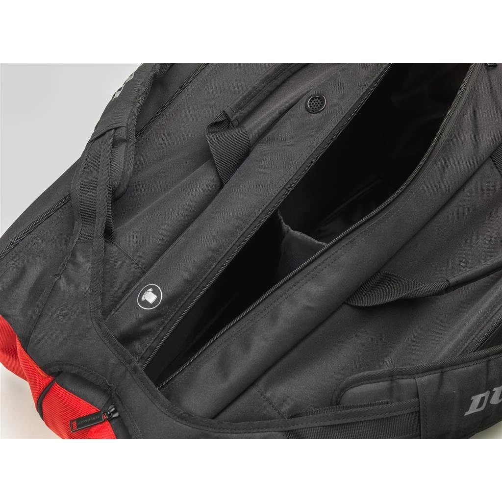 Dunlop Tennis-Racketbag Srixon CX Performance (Schlägertache, 3 Hauptfächer) Schwarz/rot 12er 2 Dunlop Tennis-Racketbag Srixon CX Performance (Schlägertache, 3 Hauptfächer) Schwarz/rot 12er – Bild 2