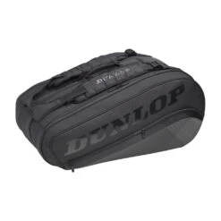 Dunlop Tennis-Racketbag Srixon CX Performance Thermo (Schlägertasche, 2 Hauptfächer) Schwarz/schwarz 8er