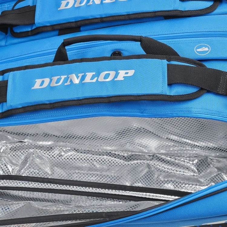 Dunlop Tennis-Racketbag Srixon FX Performance Thermo (Schlägertasche, 3 Hauptfächer) Blau/schwarz 8er 2 Dunlop Tennis-Racketbag Srixon FX Performance Thermo (Schlägertasche, 3 Hauptfächer) Blau/schwarz 8er – Bild 2