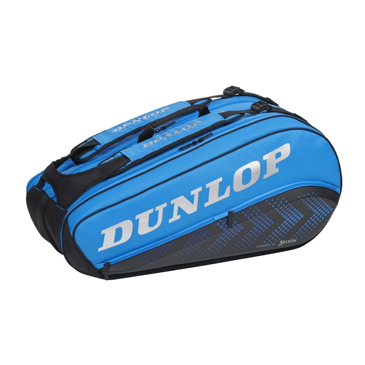 Dunlop Tennis-Racketbag Srixon FX Performance Thermo (Schlägertasche, 3 Hauptfächer) Blau/schwarz 8er 1 Dunlop Tennis-Racketbag Srixon FX Performance Thermo (Schlägertasche, 3 Hauptfächer) Blau/schwarz 8er