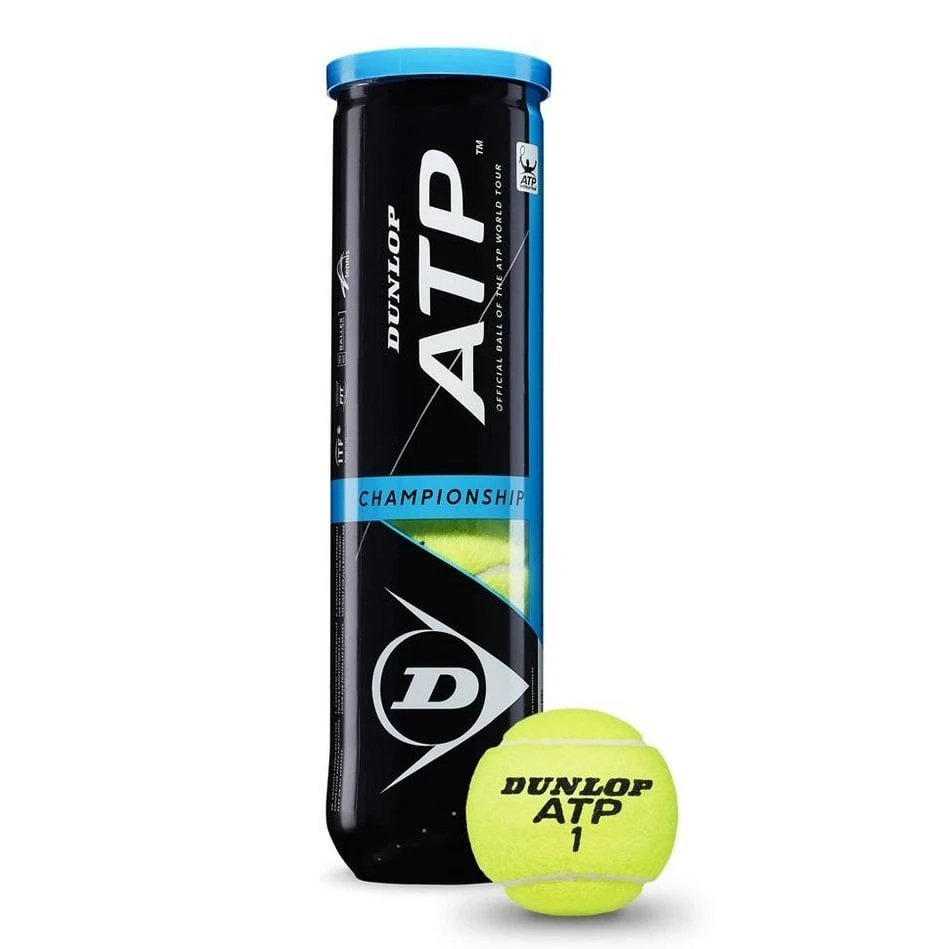 Dunlop Tennisbälle ATP Championship Dose 4er 1 Dunlop Tennisbälle ATP Championship Dose 4er