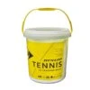 Dunlop Balleimer Plastik (für Maximal 60 Tennisbälle) Leer Gelb - 1 Eimer
