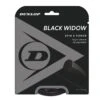 Besaitung Mit Tennissaite Dunlop Black Widow (Haltbarkeit+Spin) Schwarz