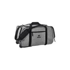 Erima Rollentasche Travel Line (Größe M) Grau/schwarz 65x35x35cm