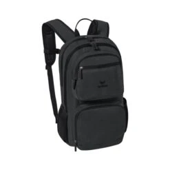 Erima Freizeit-Rucksack Travel Line Mit Laptopfach - 55x30x15cm - Schwarz 25 Liter
