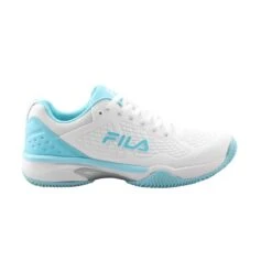 Deutschland Our Tennis Gear Verkaufs-Shop 18 Fila Tennisschuhe Sabbia Lite 2 Clay/Sandplatz Hellblau/weiss Damen