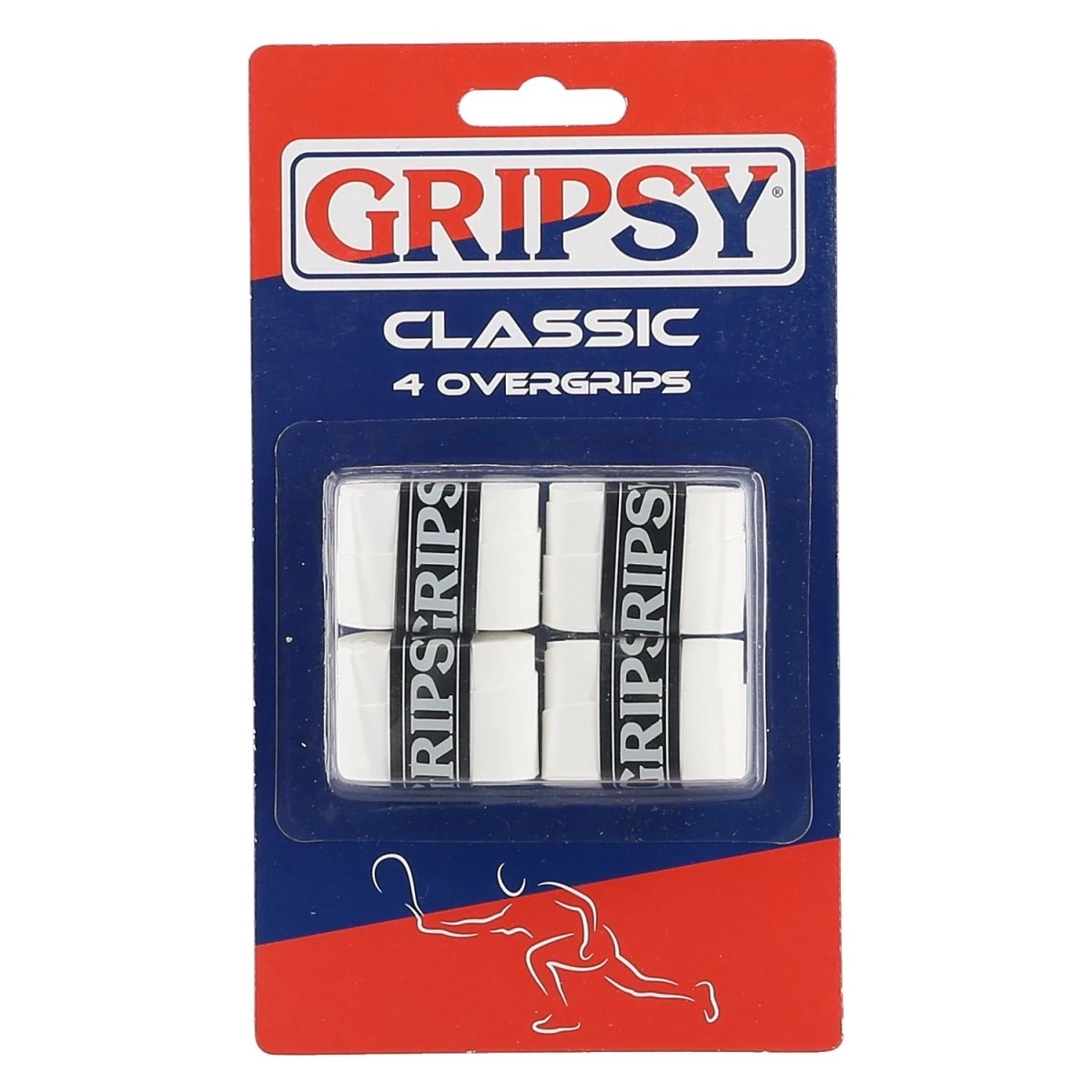 Gripsy Overgrip Classic Weiss 4er 1 Gripsy Overgrip Classic Weiss 4er