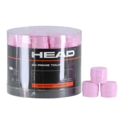 Head Overgrip Prime Tour 0.6 Mm (Komfort, Griffigkeit) Pink 60er Dose