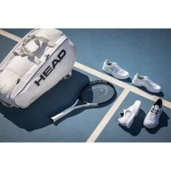 Head Tennis-Racketbag Pro X Racquet Bag XL (Schlägertasche, 2 Hauptfächer) 2023 Corduroy Weiss 12er -Deutschland Our Tennis Gear Verkaufs-Shop Head 260023 YUBK Pro X Racquet Tasche 3 1000x1000 1