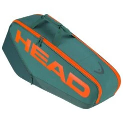 Head Tennis-Racketbag Pro Racquet Bag L (Schlägertasche, 2 Hauptfächer) 2023 Cyangrün/orange 9er -Deutschland Our Tennis Gear Verkaufs-Shop Head 260213 DYFO Pro Racquet Tasche 2 1000x1000 1