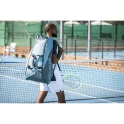 Head Tennis-Racketbag Tour Racquet Bag L (Schlägertasche, 2 Hauptfächer) 2023 Cyanblau 9er -Deutschland Our Tennis Gear Verkaufs-Shop Head 260713 CB Tour Racquet Tasche 6 1000x1000 1