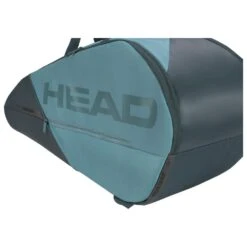 Head Tennis-Racketbag Tour Racquet Bag M (Schlägertasche, 2 Hauptfächer) 2023 Cyanblau 6er -Deutschland Our Tennis Gear Verkaufs-Shop Head 260723 CB Tour Racquet Tasche 3 1000x1000 1