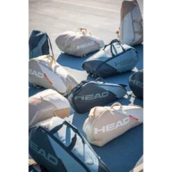 Head Tennis-Racketbag Tour Racquet Bag S (Schlägertasche, 1 Hauptfach) 2023 Cyanblau 3er -Deutschland Our Tennis Gear Verkaufs-Shop Head 260733 CB Tour Racquet Tasche 3 1000x1000 1