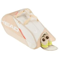 Head Tennis-Racketbag Tour Racquet Bag XL (Schlägertasche, 3 Hauptfächer) 2023 Weiss/champagne 12er -Deutschland Our Tennis Gear Verkaufs-Shop Head 260803 CHYU CB Tour Racquet Tasche 3 1000x1000 1
