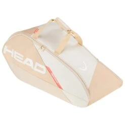 Head Tennis-Racketbag Tour Racquet Bag L (Schlägertasche, 2 Hauptfächer) 2023 Weiss/champagne 9er -Deutschland Our Tennis Gear Verkaufs-Shop Head 260813 CHYU Tour Racquet Tasche 4 1000x1000 1