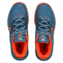 Head Tennisschuhe Revolt Pro 4.0 Clay/Sandplatz Blau Kinder -Deutschland Our Tennis Gear Verkaufs-Shop Head 275032 BSOR Revolt Schuh 4 1000x1000 1