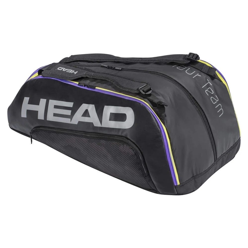 Head Tennis-Racketbag Tour Team (Schlägertasche, 3 Hauptfächer) Schwarz/lila 12R 1 Head Tennis-Racketbag Tour Team (Schlägertasche, 3 Hauptfächer) Schwarz/lila 12R