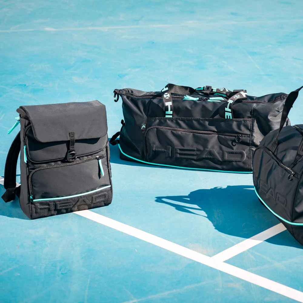 Head Tennis-Rucksack Coco (26 Liter) Schwarz/mintgrün 2 Head Tennis-Rucksack Coco (26 Liter) Schwarz/mintgrün – Bild 2