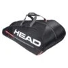 Head Tennis-Racketbag Tour Team (Schlägertasche, 3 Hauptfächer) Schwarz/orange 12R