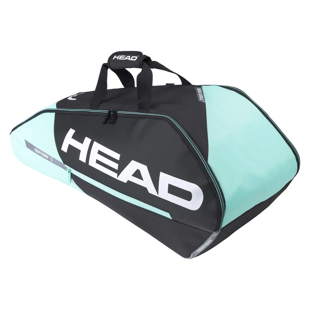 Head Tennis-Racketbag Tour Team (Schlägertasche, 2 Hauptfächer) Schwarz/mint 6R 1 Head Tennis-Racketbag Tour Team (Schlägertasche, 2 Hauptfächer) Schwarz/mint 6R