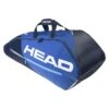 Head Tennis-Racketbag Tour Team (Schlägertasche, 2 Hauptfächer) Blau/navyblau 6R