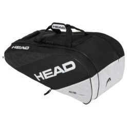 Head Tennis-Racketbag (Schlägertasche) Elite Allcourt Schwarz/weiss - 2 Hauptfächer
