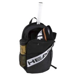 Head Tennis-Rucksack Elite (Schläger+Schuhfach, 21L) Grau -Deutschland Our Tennis Gear Verkaufs-Shop Head 283662 BKWH Elite Rucksack 2 1000x1000 1