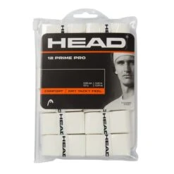 Head Overgrip Prime Pro 0.55mm Weiss 12er Clip-Beutel