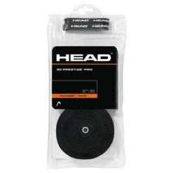 Head Overgrip Prestige Pro 0.6mm Schwarz 30er Clip-Beutel