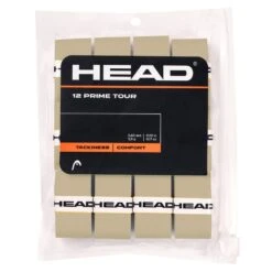 Head Overgrip Prime Tour 0.6 Mm (Komfort, Griffigkeit) Grau 12er Clip-Beutel
