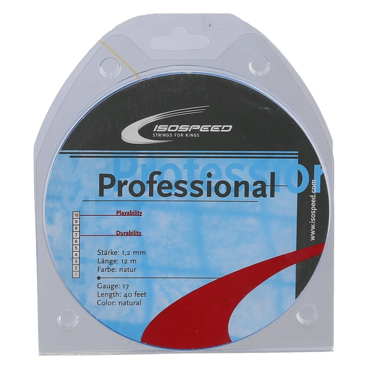 Besaitung Mit Tennissaite IsoSpeed Professional Classic 1 Besaitung Mit Tennissaite IsoSpeed Professional Classic