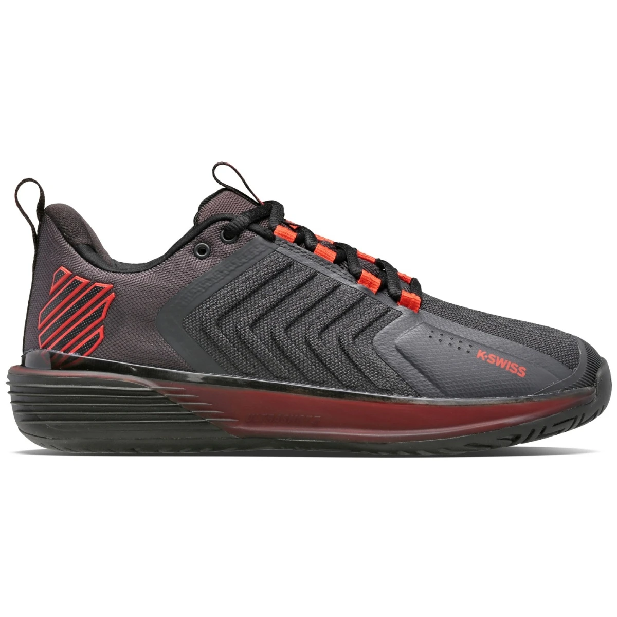 KSwiss Tennisschuhe Ultrashot 3 Allcourt Asphaltgrau/schwarz Herren 3 KSwiss Tennisschuhe Ultrashot 3 Allcourt Asphaltgrau/schwarz Herren – Bild 3