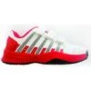 KSwiss Court Impact LTR KLETT Weiss/rot Tennisschuhe Kinder