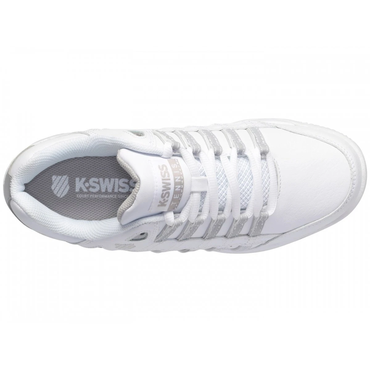 KSwiss Tennisschuhe Court Prestir Allcourt Weiss Damen 2 KSwiss Tennisschuhe Court Prestir Allcourt Weiss Damen – Bild 2