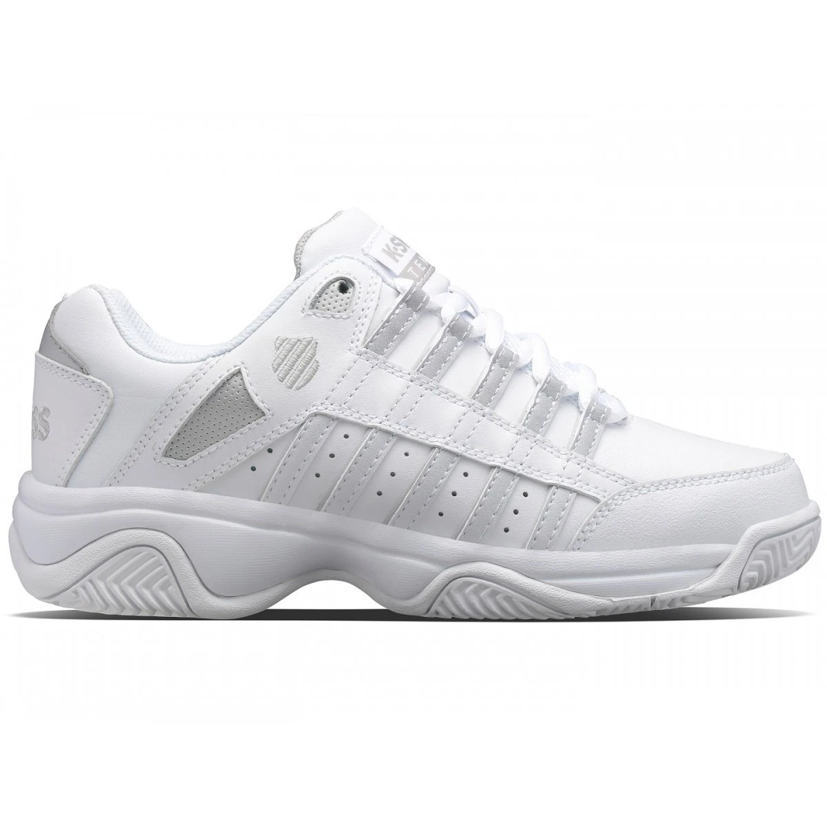 KSwiss Tennisschuhe Court Prestir Allcourt Weiss Damen 3 KSwiss Tennisschuhe Court Prestir Allcourt Weiss Damen – Bild 3