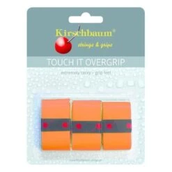 Kirschbaum Overgrip Touch It 0.5mm (extreme Griffigkeit) Orange 3er