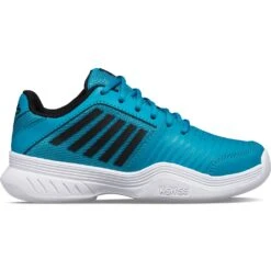 KSwiss Tennisschuhe Court Express Indoor/Carpet/Teppich Blau Kinder -Deutschland Our Tennis Gear Verkaufs-Shop Kswiss 56934 428 Court Express Indoor Kinder 1024x1024 1
