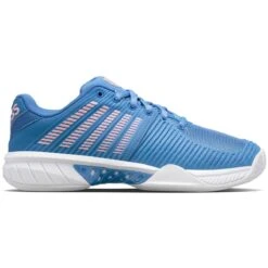 KSwiss Tennisschuhe Express Light 2 Allcourt Hellblau - Damen -Deutschland Our Tennis Gear Verkaufs-Shop Kswiss 96744 453 Express Light Tennisschuh201 1200x1200 1