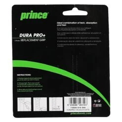 Prince Basisband Dura Pro+ 1.9mm (Griffigkeit+Schweissabsorbtion) Weiss - 1 Stück -Deutschland Our Tennis Gear Verkaufs-Shop PRINCE 7H550010 2 1200x1200 1