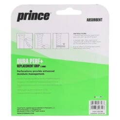 Prince Basisband Dura Perf+ 1.9mm (perforiert, Schweissabsorption) Schwarz - 1 Stück -Deutschland Our Tennis Gear Verkaufs-Shop PRINCE 7H551020 GRIFFBAND DURA PERF PLUS 2 1200x1200 1