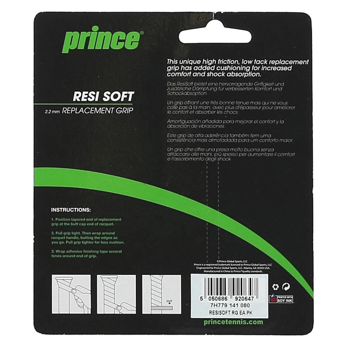 Prince Basisband Resi Soft 2.0mm Pink 2 Prince Basisband Resi Soft 2.0mm Pink – Bild 2