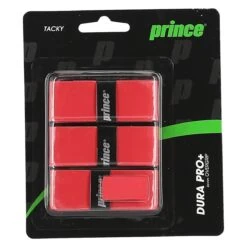 Prince Overgrip Dura Pro+ 0.6mm Rot 3er