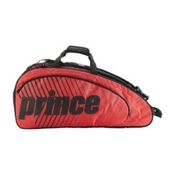 Prince Tennis-Racketbag (Schlägertasche, 2 Hauptfächer) Tour Future 6er Rot/schwarz -Deutschland Our Tennis Gear Verkaufs-Shop Prince 6P893017 Tour Future 6er Racketbag204 1200x1200 1