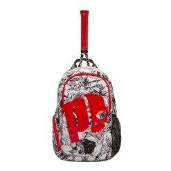 Prince Tennis-Rucksack By Hydrogen Tattoo Weiss/schwarz