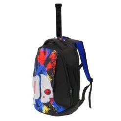 Prince Rucksack Random 2022 Schwarz/rot/blau - Haupt- Und Schlägerfach