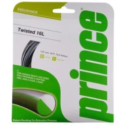 Besaitung Mit Tennissaite Prince Exo3 Twisted (Haltbarkeit) Silber