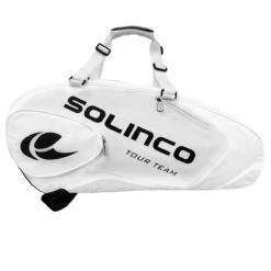 Solinco Racketbag Tour Team Whiteout (Schlägertasche, 2 Hauptfächer, Thermofach) Weiss 6er -Deutschland Our Tennis Gear Verkaufs-Shop SOL 6pk Bag Whiteout Tasche203 1200x1200 1