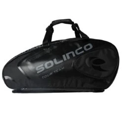 Solinco Racketbag Tour Team Blackout (Schlägertasche, 3 Hauptfächer, Thermofach, Schuhfach) Schwarz 15er -Deutschland Our Tennis Gear Verkaufs-Shop SOL YJ 15pk Bag Blackout Tasche204 1200x1200 1